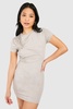 Petite Twist Detail Tshirt Dress 