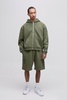 Oversized Boxy Limited Edition Cross Print Hooded Short Tracksuit