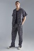 Boxy Fabric Interest Shirt And Pants Set