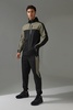 Active Colour Block Funnel Hooded Tracksuit