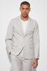 Slim Single Breasted Cargo Suit Jacket