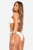 Pearl Trim Bikini Set 