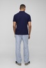 Elasticated Relaxed Fit Striped Seersucker Pants