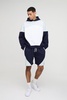 Oversized Boxy Man Colour Block Short Tracksuit