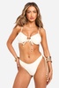Pearl Trim Bikini Set 