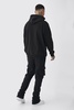 Tall Skinny Fit Extreme Stacked Woven Tab Cargo Sweatpants