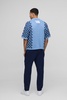 Official Oversized Boxy Football Open Stitch Knitted Polo