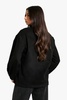 SUEDE LOOK OVERSIZED SHIRT