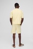 Oversized Boxy Linen Look Revere Shirt & Short Set