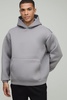 Oversized Boxy Bonded Scuba Hoodie