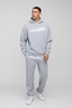 Oversized Man Hooded Tracksuit