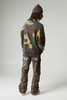 Relaxed Flared Heavy Washed Cargo Pants