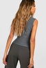 Stripe Asymmetric Vest