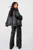 Plus Belted Moto Jacket