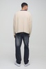 Boxy Ofcl V Neck Knitted Sweater