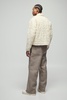 Boxy All Over Applique Floral Twill Harrington Jacket