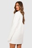Double Breasted Oversized Blazer Dress