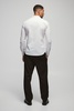 Long Sleeve Grandad Collar Stretch Fit Shirt