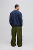 Elasticated Waist Parachute Side Stripe Pants