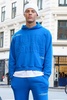 Oversized Boxy Homme Printed Embossed Hoodie