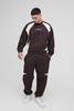 Oversized Boxy Colour Block Homme Embroidered Sweatshirt tracksuit