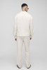 Tall Linen Look Elasticated Waist Straight Leg Pants