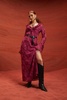 Textured  Flare Sleeve Maxi Dress 