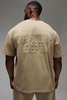Man Active Training Dept Oversized Embossed T-shirt