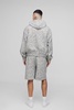 Tall Boucle Boxy Oversized Hoodie