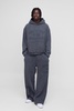 Oversized Boxy Homme Washed Hooded Tracksuit