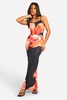 Floral Strappy Maxi Dress