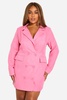 Plus Marl Double Breasted Blazer Dress