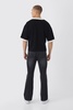 Oversized Boxy Football Knitted Polo