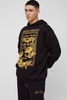 Oversized Limited Dragon Graphic Hoodie