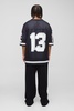 Oversized Edition V Neck Mesh T-Shirt
