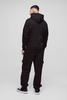 Tall 330GSM Relaxed Fit Basic Cargo Sweatpants