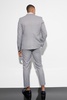 Slim Dogtooth Single Breasted Suit Jacket