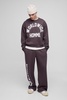 Oversized Boxy Sweatshirt Worldwide Print Tracksuit