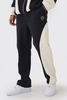 Relaxed Colour Block Polar Fleece High Gusset Sweatpants