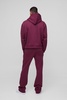 Oversized Boxy Printed Flared Tracksuit