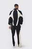 Relaxed Colour Block Polar Fleece High Gusset Sweatpants