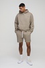 330gsm Oversized Boxy Ofcl Man Short Hooded Tracksuit