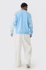 Oversized Boxy Renaissance Graphic Knit Sweater