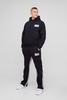 Oversized Boxy Man Paint Splatter Gusset Hooded Tracksuit