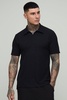 Tall Slim Revere Textured Polo