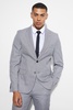 Slim Dogtooth Single Breasted Suit Jacket