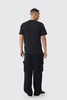 Elasticated Waist Baggy Boucle Cargo Pocket Pants