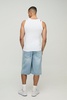Slim Fit Strap Detail Jersey Vest