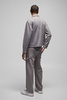Oversized Croc Embossed Suedette Overshirt