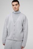 Oversized Boxy Knitted Cardigan
